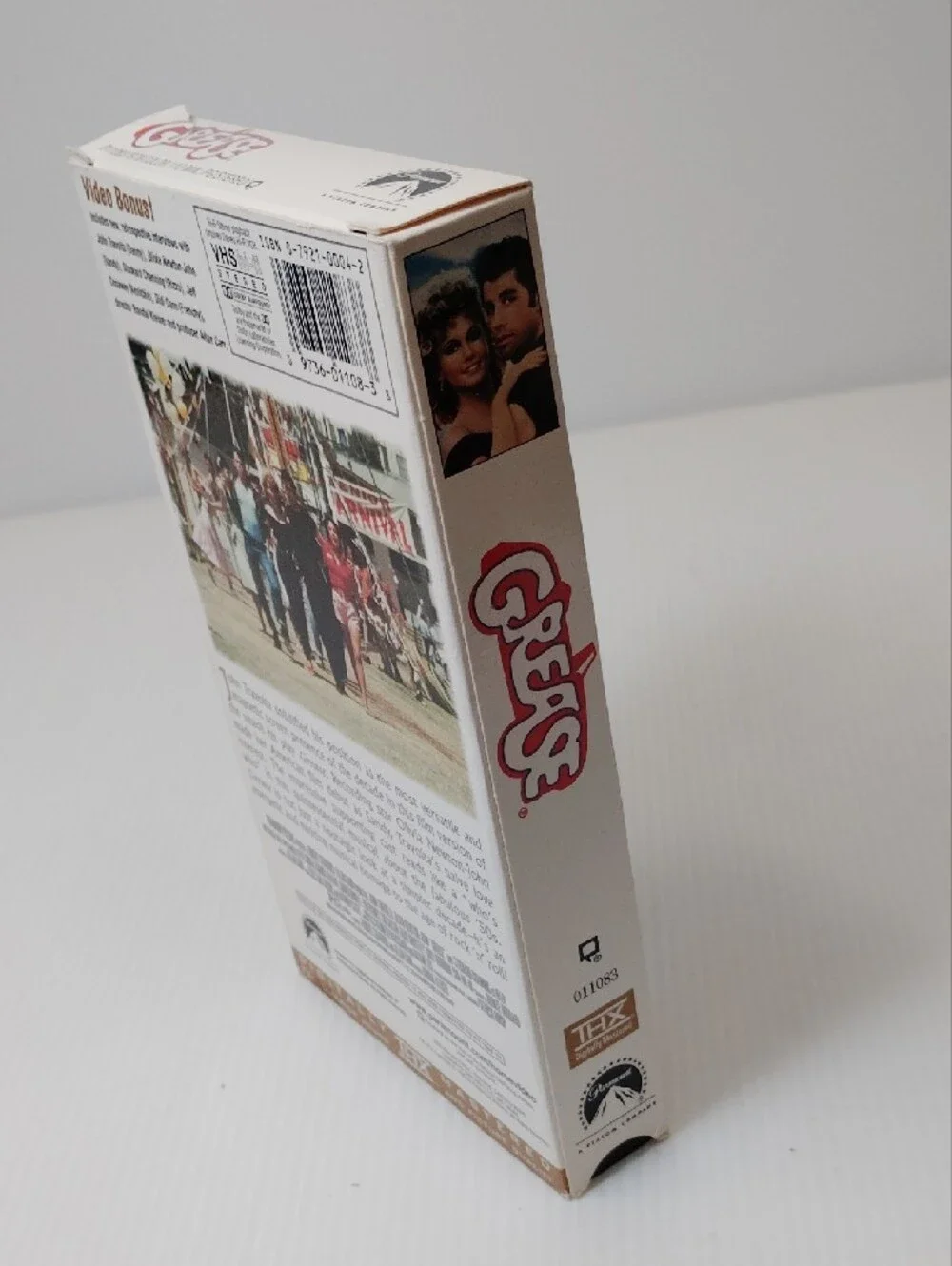12 For $8 Grease VHS Tape with Artwork - Black and White